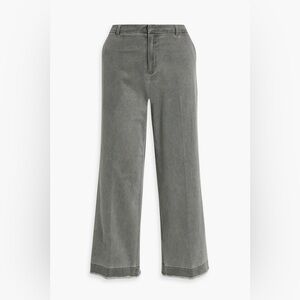 ATM ANTHONY THOMAS MELILLO
Cropped cotton-blend twill wide-leg pants